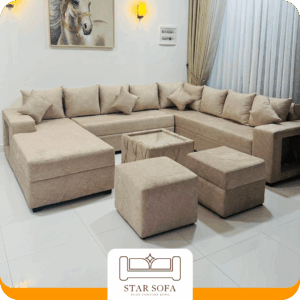 Rac U Sofa (10*8*6)ft Full set